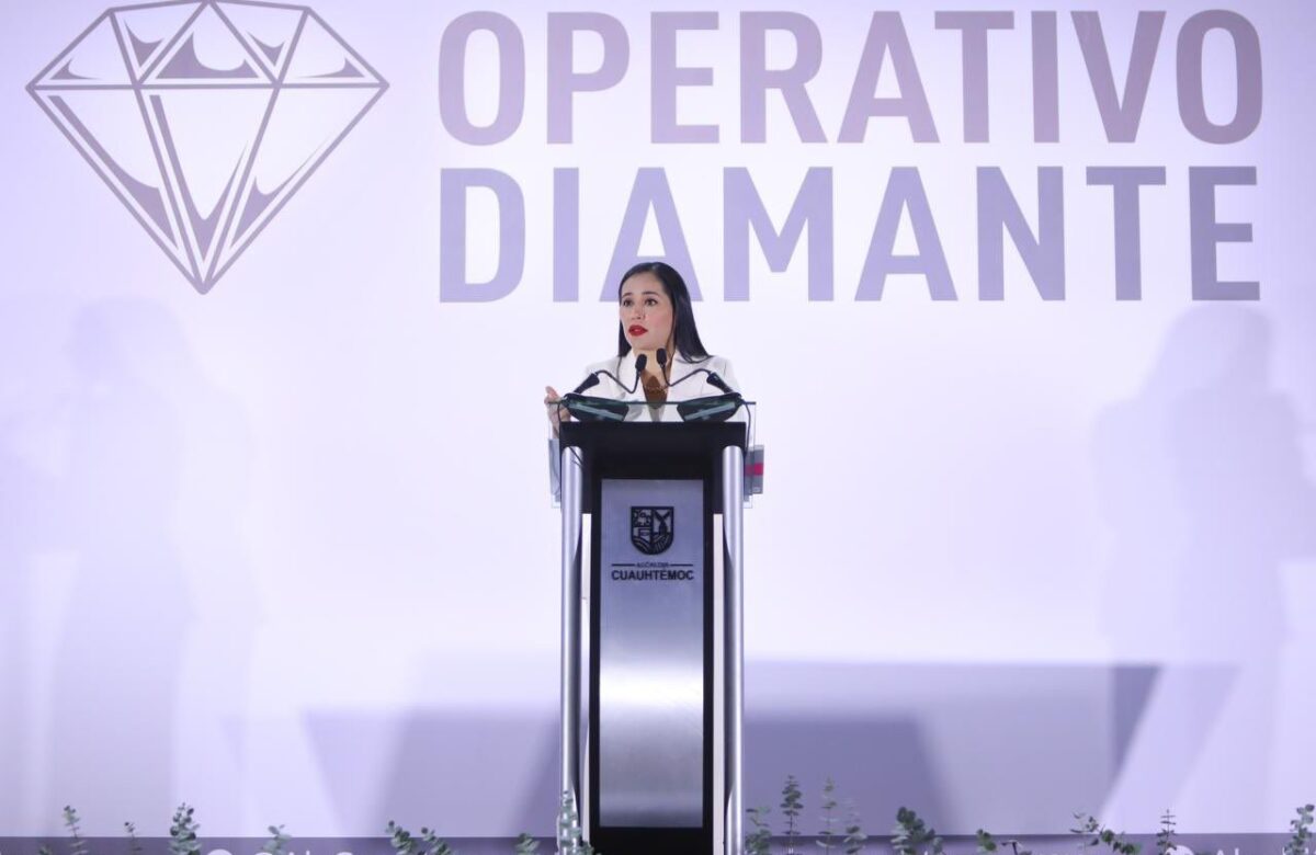 Sandra Cuevas presenta el primer informe sobre Operativo Diamante: «se está construyendo la nueva capital»