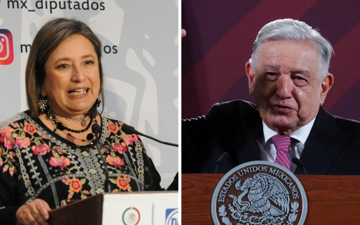 AMLO revela que Xóchitl Galvez, es la candidata del bloque opositor