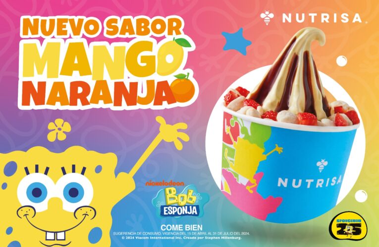 Nutrisa festeja el 25 aniversario de Bob Esponja con nuevo sabor y productos conmemorativos